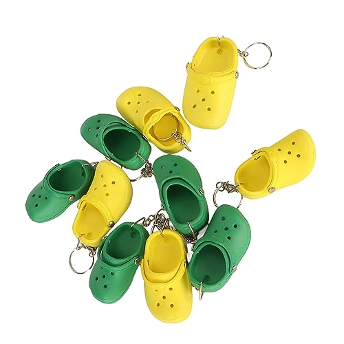 Llaveros de silicona para evitar arañazos en el coche con diseño de mocasines mini en pack de 10