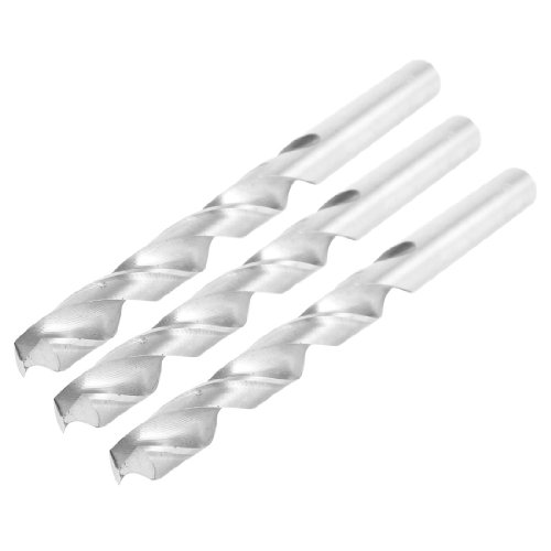 Aexit 126mm Length Tool Holder 8.9mm Dia.Tip High Speed Steel Twist Drill Bit 3 PCS Model:41as470qo411