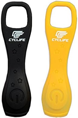 LED Safty Light(2 Packs) Frog Flashing Silicone Bind Seat Post/ Handlebar Lights for Cycling - Front/rear Bike Light - Visibility Blink LED Light for Your Mtb/road Bicycle