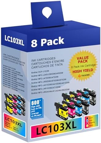 Amazon.com: TRIXINK LC103XL Ink Cartridges Compatible with Brother ...