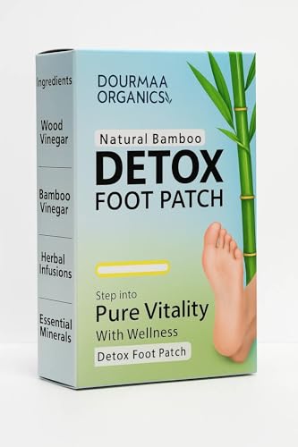 Image of Detox Foot Patches, 1 Box = 10 Patches | Premium, Cleansing Toxin Remover, Pain Relief, Stress Relief Sleep Patch, For Men & Women
