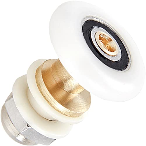 Poulies excentriques porte coulissante salle de bain 23mm roulettes rechange cabine de douche x8