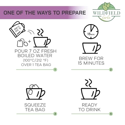 Image of 100 Bags Thyme Tea Thyme Leaves Tyme Herb Tea (Thymi Serpiylli Herba) - 100 Count 1.5 g Bags Thymus Serpyllum Herb Tomillo En Hierba