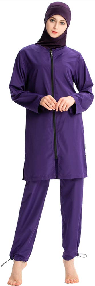 Modest Muslim Swimwear Costumi da Bagno Musulmani per Le Signore Swimsuits islamici modesti Completi Hijab Burkini Nuoto Abbigliamento Sportivo