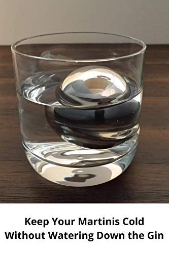 Bolas de Hielo Reutilizables de Acero Inoxidable Cestari, Set de 2 miniatura 3