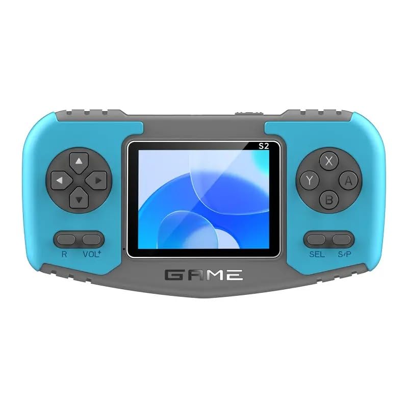 New World S2 Portable Handheld Game Player 2.4'' Screen Video Retro Game Console Handheld Video Game Set for Kids Retro Game Box with TV Game Support (Random Colour)-image-42