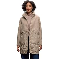 Street One Damen 2005346 Strukturmix Mantel, Reef Sand, 36
