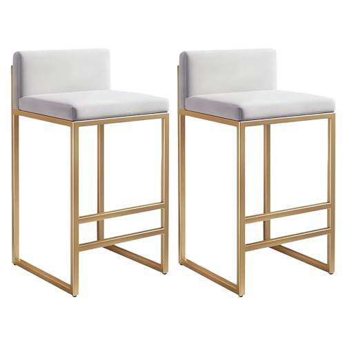 Chaises de bar de cuisine confortables pour vos petits-déjeuners sur l'îlot central
