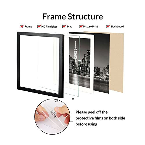 Annecy 24X36 Picture Frame Black（2 Pack）, 24 X 36 Picture Frame For Wall Or Desktop Decoration, Classic Black Minimalist Style Suitable For Decorating Houses, Offices, Hotels #TOP2