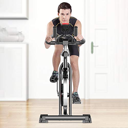 Check Out This GAYBJ Unisex's Exercise Bike Indoor Cycling Bike Home Office Exercise Bike, with Spee...
