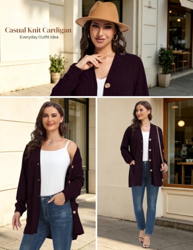 Image of MONNURO Plus Size Cardigan for Women Lightweight Open Front with Pockets