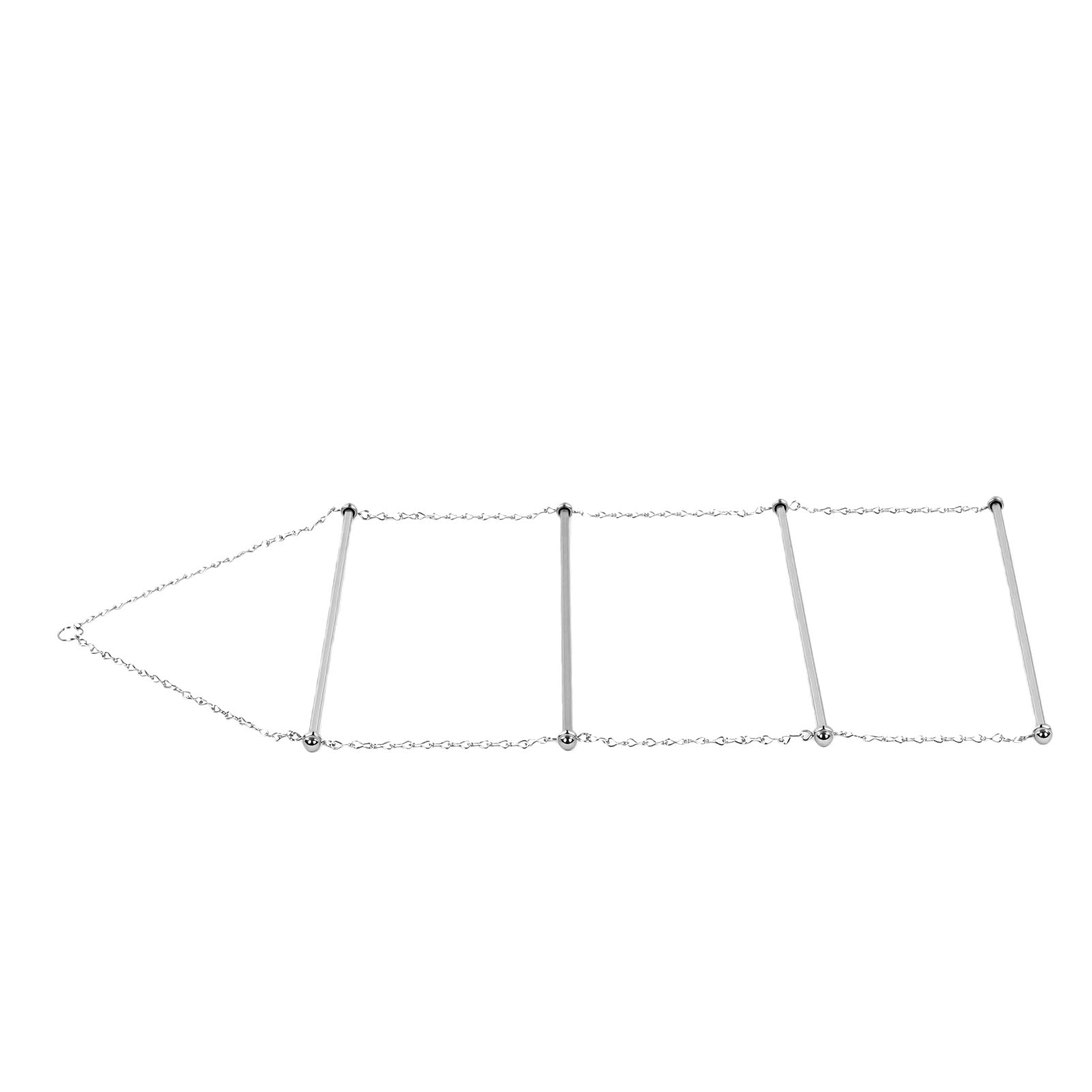 Denash Horse Blanket Rack con 4 Barre Appendiabiti, Folding Saddle Pad