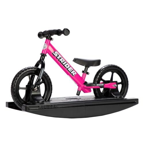 Image of Strider Sport 2-in-1 Rocking Bike - Helps Teach Baby How to Ride a Balance Bicycle - for Kids 6 Months to 4 Years-Easy Assembly, Tool-Free Adjustments