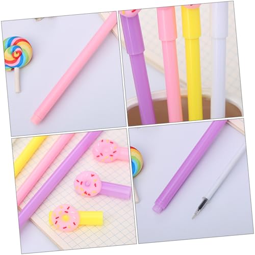 Set de 20 bolígrafos de tinta gel donut UPKOCH miniatura 3
