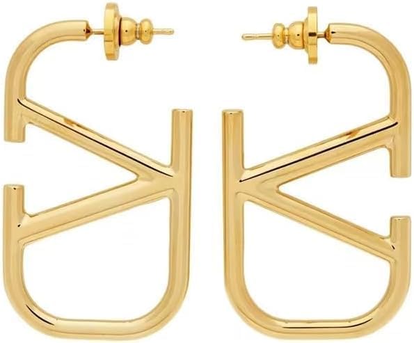 Earrings for Women,18K Gold Silver Drop Earrings Hypoallergenic Geometric Dangle Stud Earrings Jewellery Gift for Women Girls