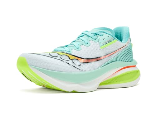 Saucony Endorphin Azura feminino, Branco/Splash, 41