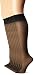L'eggs Women's Plus-Size Everyday Knee High Sheer Toe Panty Hose (Pack Of 8), Jet Black, One Size