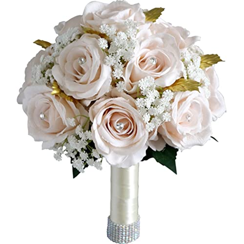 Arrangement de scène de mariage avec fleurs de simulation de mariée - 2