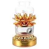 Lampe à huile d'intérieur – procure une sensation de détente et de bien-être, et contribue à créer une ambiance paisible et sereine. lampe à huile coupe-vent