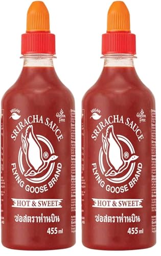 FLYING GOOSE Sriracha Chilisauce, scharf & süß,...