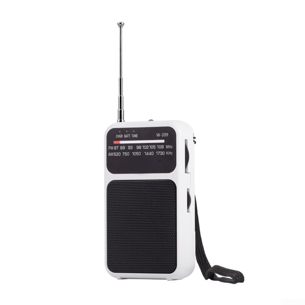 Portable AM FM Radio Receiver, Small Portable Radios, Radio AM FM SW Shortwave Receiver Pocket Radios with Headphone Jack Built-in Battery Powered