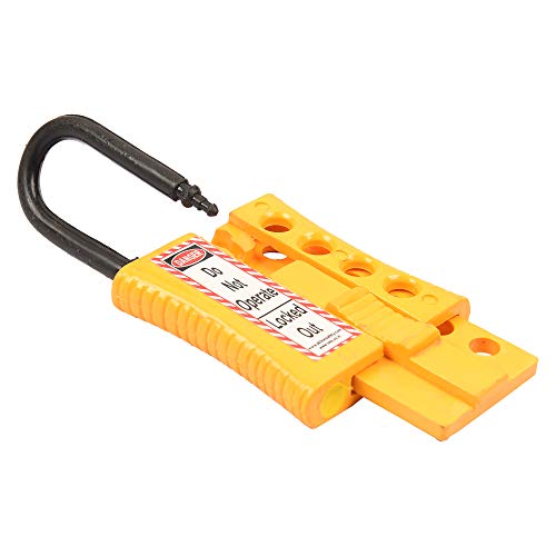 Image of Lockout HASP De-Electric AK-SLDH-75Y Lock and hold (Pack of 2)