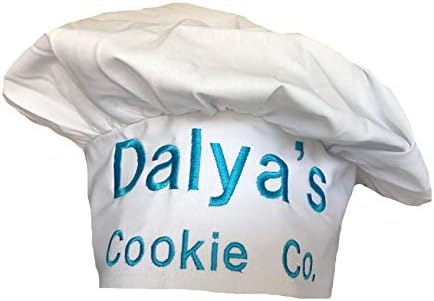 Big & Tall Personalized Chef Hat - You Name It Design Custom Embroidery Name White