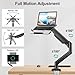 MOUNT PRO Laptop Arm Mount for Desk, 2 in 1 Function Monitor Laptop Stand, Fits Max 17