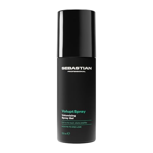 Sebastian Professional Volupt Max Volumizing Spray Gel Volumenspray für feines Haar Flexibler Halt & seidiges Finish Professionelles Haargel-Spray für federleichtes Volumen 150 ml