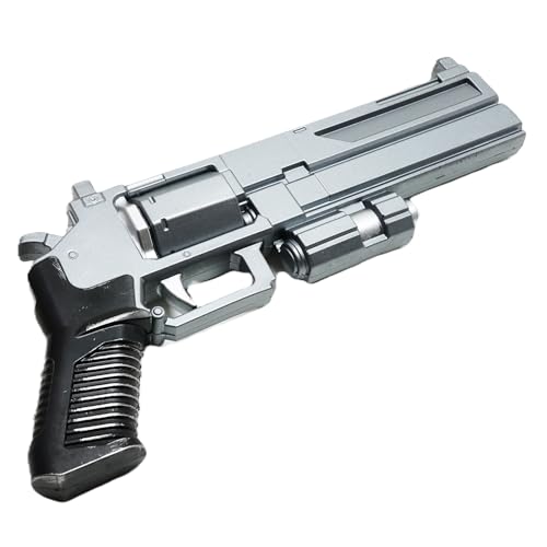 Foam Revolver 12.5 Lightweight PU Prop Gun for Cosplay Halloween & Display Collectible Non-Firing Sidearm for Fans & Gamers