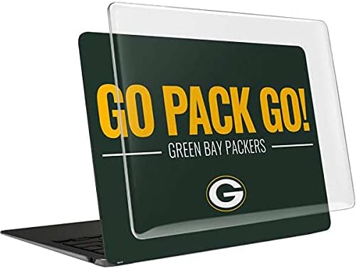 Skinit Case + Skin Compatible with MacBook Air 13in (2020) - Officially Licensed NFL Green Bay Packers Team Motto Design