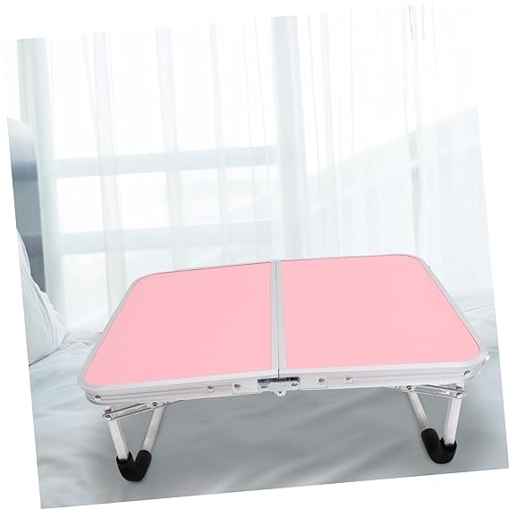 Balisayo Adjustable Foldable Portable Laptop Table, Activity Table/Study Table/Writing Study On Bed Table for Home Folded Like Breifcase (Pink Colour) (B0CTXM2LDY) Amazon Price History, Amazon Price Tracker
