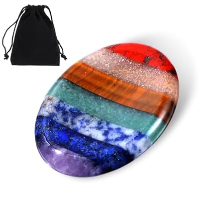 Sibba Piedra para el pulgar, chakra, cristal, forma de lágrima, Reiki, piedras preciosas naturales, piedras de meditación, piedras de meditación, cristales tallados a mano, piedras de equilibrio | Ya disponible en tu tienda friki favorita! En mundofriki.es!