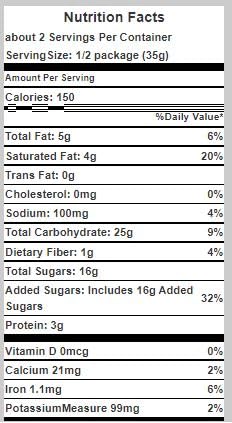 Miniatura 3 de Kit de bandeja para galletas Reese's con bandeja redonda de acero al carbono de 5 pulgadas. Mezcla de galletas y chips de mantequilla de maní de