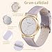 Imagen de OFFCUP Reloj de Pulsera de Cuero para Mujer con Esfera Estrellada