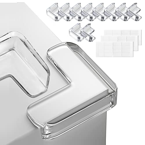 10x Protectores de Esquinas para Bebés Transparentes - Protección de Muebles para niños y Ancianos - Apto para Todas Las Mesas Cover