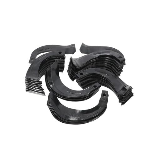 Tiller Tine Set - 12 mm fits Yanmar 195107-18510 Left Hand 195107-18520 Right Hand