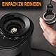 Ollygrin Kaffeemühle Elektrisch 30 Mahlstufen Kaffeemühle Siebträger Elektrisch Automatische Kaffeemühle für Drip/Pour Over/Cold Brew/French Press, 2-12 Tassen, 220V, Edelstah