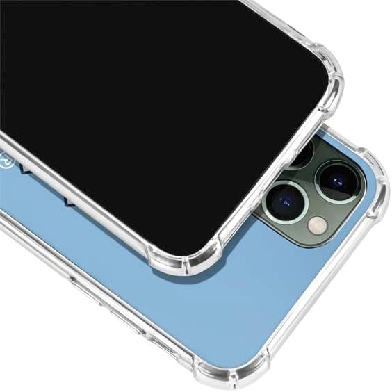 Skinit Clear Phone Case Compatible with iPhone 12 Pro Max - Officially Licensed University of North Carolina UNC Tar Heels Design