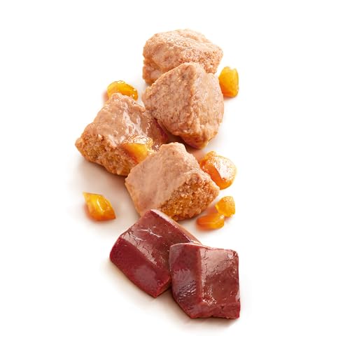 Pedigree Huhn und Karotten in Gelee, Nassfutter für Hunde, 24 Dosen à 400 g