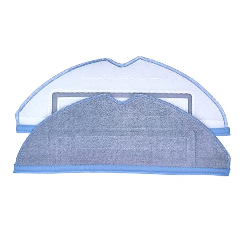 Mop Cloth Edge Brush Accessories Robot Vacuum Cleaner Wipes Spare Parts Fit for Xiaomi Fit for Roborock S7 S7MAX S7MAXV S70 S75 Vacuum Cleaner Parts(5 mop)
