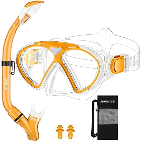 JEMULICE Niño Kit de Máscara y Tubo para Snorkelling Cover