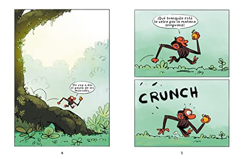 Grunon recien exprimido / Grumpy Monkey. Freshly Squeezed: A Graphic Novel Chapter Book (Grunon) (Spanish Edition) - Image 2