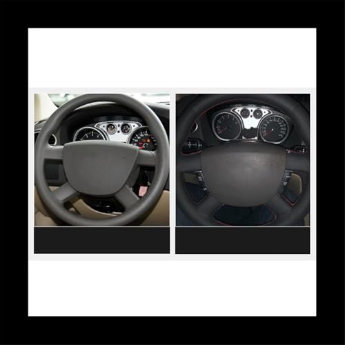 Bouton de volant Focus Mk2 commande de vitesse rénovation noire - 4