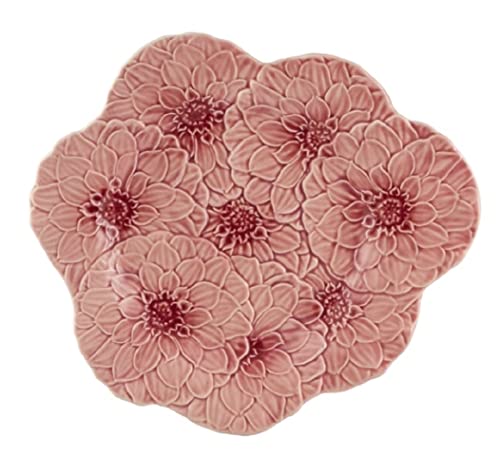 Bordallo Pinheiro Maria Flor Dahlia Speiseteller, 4 Stück Cover