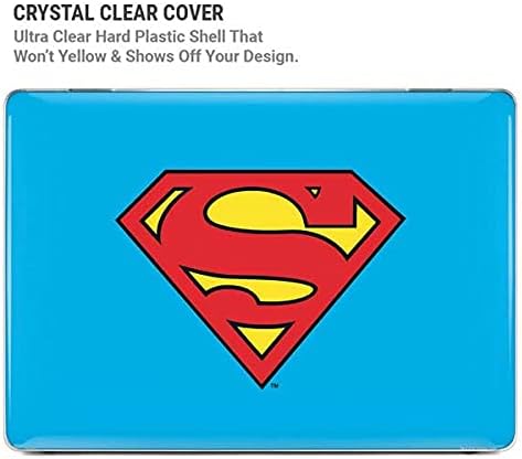 Skinit Case + Skin Compatible with MacBook Pro 15in (2016-19) - Officially Licensed Warner Bros Superman Official Logo Design