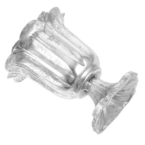 Cabilock Delicate European Style Flower Pot Roman for Wedding Centerpieces and Home Decor Vintage-inspired Galvanized Planter for Special Occasions