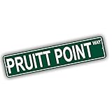Arkansas Mountains Pick Your Mountain Compatible/Replacement for Pruitt Point United States Mountain Aluminum Metal Tin Street Sign Style Home Decor For Man Cave Poker Tavern Game Room