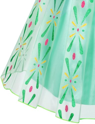 Kaisebile Q143-L-140 Light Up Princess Anna Costme thumb #6