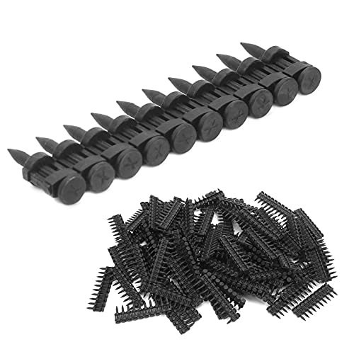 1000 clavos redondos de gas 3/4 pulg con película negra para fijación de puertas y ventanas con mayor penetrabilidad miniatura 2